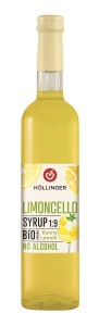 Syrop do drinków i koktajli limoncello BIO 500 ml od HOLLINGER