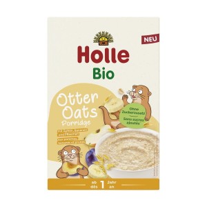 Owsiankowa wydra banan śliwka jabłko bez dodatku cukrów od 1 roku BIO 200 g od HOLLE