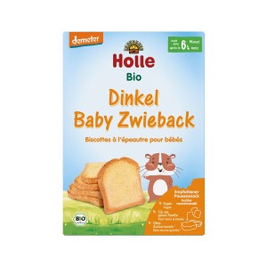 Sucharki orkiszowe po 6 miesiącu demeter BIO (2 x 100 g) 200 g od HOLLE