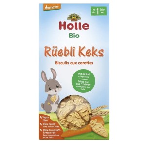Ciasteczka orkiszowo marchewkowe od 1 roku demeter BIO 125 g od HOLLE