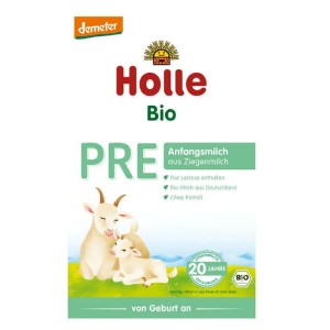 Mleko kozie pre początkowe dla niemowląt demeter BIO 400 g od HOLLE