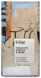 Czekolada o smaku cappuccino BIO 100 g od VIVANI