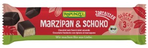 Batoniki marcepanowe z miodem w czekoladzie gorzkiej BIO 50 g od RAPUNZEL