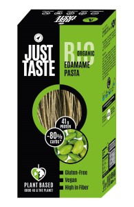 Makaron proteinowy (z soi edamame) spaghetti bezglutenowy BIO 250 g od JUST TASTE