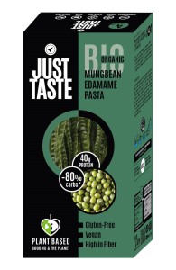 Makaron proteinowy (z soi edamame i fasoli mung) spaghetti bezglutenowy BIO 250 g od JUST TASTE
