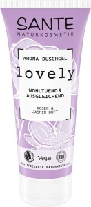 Żel pod prysznic lovely róża i jaśmin ECO 200 ml od SANTE