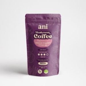 Kawa ziarnista arabica z chaga i cordyceps BIO 350 g od ANI