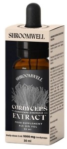 Grzyby cordyceps sinensis ekstrakt w kroplach 30 ml od SHROOMWELL