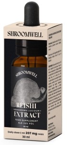 Grzyby reishi ekstrakt w kroplach 30 ml od SHROOMWELL