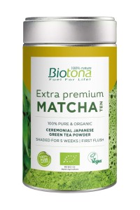 Herbata zielona matcha japońska extra premium BIO 70 g od BIOTONA