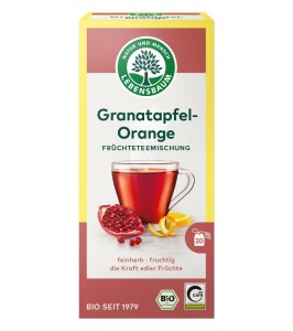 Herbatka granat pomarańcza BIO (20 x 2 g) 40 g od LEBENSBAUM