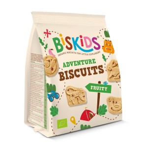 Ciasteczka wielozbożowe jabłkowe zwierzęta BIO 100 g od BISKIDS