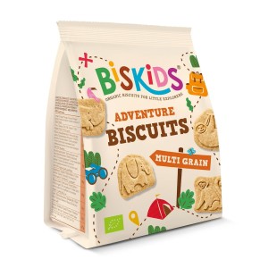 Ciasteczka wielozbożowe zwierzęta BIO 100 g od BISKIDS