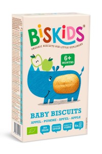 Ciasteczka jabłkowe od 6 m-ca BIO 120 g od BISKIDS