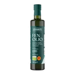 Oliwa z oliwek extra virgin wysokopolifenolowa fenolio pdo terra di bari castel del monte BIO 500 ml od LEVANTE