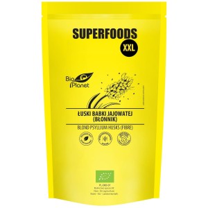 Łuski babki jajowatej (błonnik) BIO 400 g od BIO PLANET SUPERFOODS