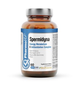 Spermidyna energy metabolism & antioxidation complex 60 kapsułek od PHARMOVIT