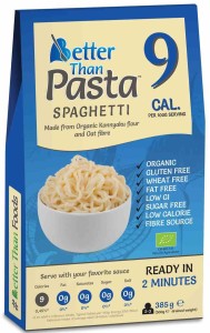 Makaron (konjac typu noodle spaghetti) bezglutenowy BIO 385 g od BETTER THAN FOODS
