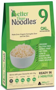 Makaron (konjac typu noodle) bezglutenowy BIO 385 g - BETTER THAN FOODS