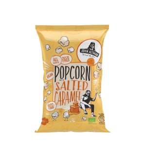 Popcorn o smaku słonego karmelu bezglutenowy BIO 75 g od JOHN ALTMAN