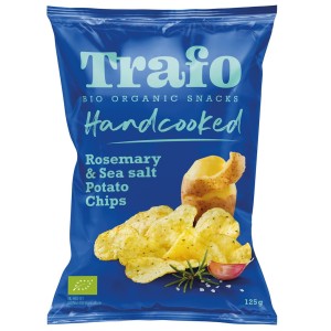 Chipsy ziemniaczane z rozmarynem i solą morską BIO 125 g od TRAFO
