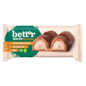 Batonik z nadzieniem orzechowym w czekoladzie BIO 30 g od BETT'R