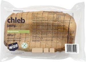 Chleb jasny krojony bezglutenowy 350 g od WISO