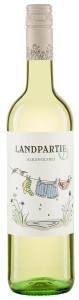 Wino bezalkoholowe cuvée białe słodkie BIO 750 ml od LANDPARTIE