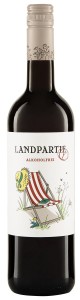 Wino bezalkoholowe cuvée czerwone słodkie BIO 750 ml od LANDPARTIE