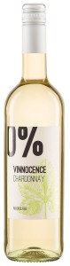 Wino bezalkoholowe chardonnay białe słodkie BIO 750 ml od VINNOCENCE