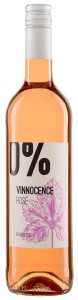 Wino bezalkoholowe cuvée różowe słodkie BIO 750 ml od VINNOCENCE