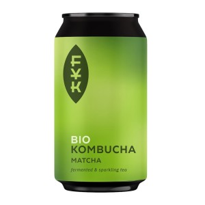 Kombucha herbata matcha bezglutenowa BIO 330 ml od FOREVER YOUNG KOMBUCHA