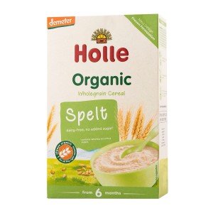 Kaszka orkiszowa pełnoziarnista bez dodatku cukrów od 6 m-ca demeter BIO 250 g od HOLLE