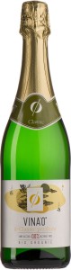 Wino bezalkoholowe le classic petillant białe półwytrawne musujące BIO 750 ml od VINA0