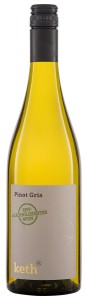 Wino bezalkoholowe pinot gris białe półwytrawne BIO 750 ml od KETH