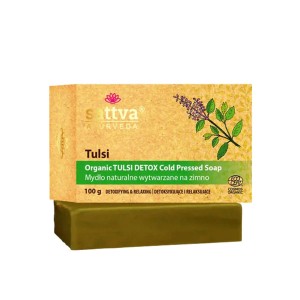 Mydło naturalne tulsi ECO 100 g od SATTVA