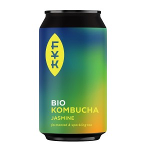 Kombucha herbata zielona jaśminowa bezglutenowa BIO 330 ml od FOREVER YOUNG KOMBUCHA