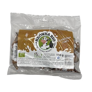 Krówki klasyczne o smaku toffi bezglutenowe BIO 150 g od EKOFLORKA