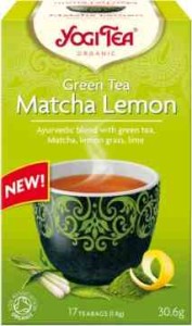 Herbata zielona z cytryną i matchą (green tea matcha lemon) BIO (17 x 1,8 g) 30,6 g od YOGI TEA