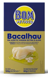 Dorsz z czosnkiem w oliwie z oliwek extra virgin 120 g (80 g) od BON APPETIT