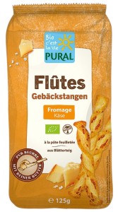 Paluszki z ciasta francuskiego z serem BIO 125 g od PURAL