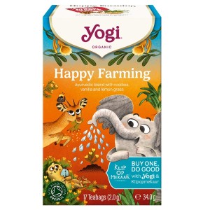 Herbatka happy farming BIO (17 x 2 g) 34 g od YOGI TEA