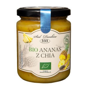 Ananas z chia bez dodatku cukrów BIO 250 g od SAD DANKÓW