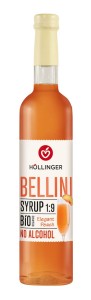 Syrop do drinków i koktajli bellini BIO 500 ml od HOLLINGER