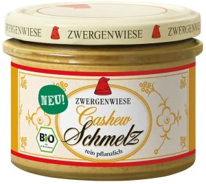 Smalczyk wegański z orzechów nerkowca BIO 160 g od ZWERGENWIESE