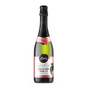 Napój bezalkoholowy rabarbarowo świerkowy musujący BIO 750 ml od OUN