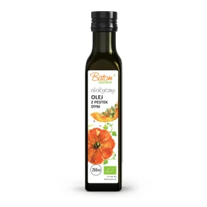 Olej z pestek dyni tłoczony na zimno BIO 250 ml od BATOM