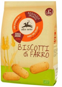 Ciastka z płaskurki z witaminą B1 BIO 250 6 m-c g od ALCE NERO