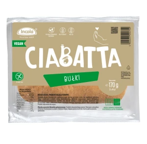 Bułki ciabatta bezglutenowe (2 szt.) 170 g od INCOLA