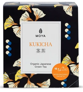 Herbata zielona kukicha japońska BIO (15 x 1,5 g) 22,5 g od MOYA MATCHA
